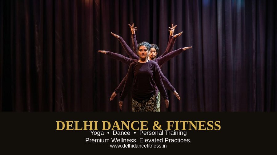 contemporary dance stage multi-arm illusion choreography Delhi Dance Fitness