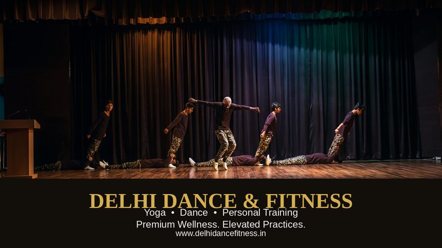 hip hop acrobatic dance stage performance Delhi Dance Fitness